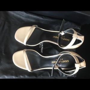 Saint Laurent nude , patent leather